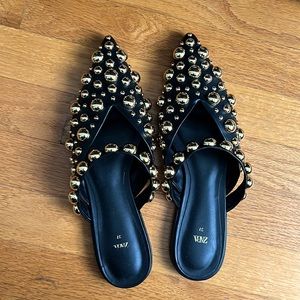 Zara mules size 37